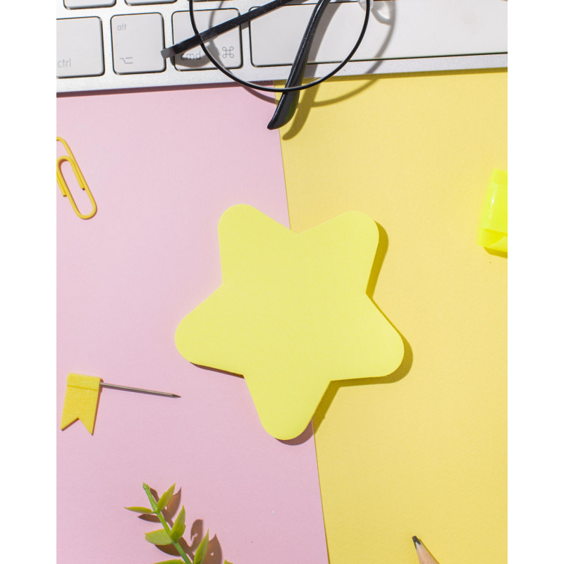 Стикеры фигурные Attache Selection Звезда, 50 листов