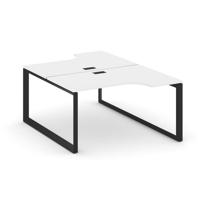 Style Project Рабочая станция эргономичная SN-59O.DRPA-011 Белый/Металл Черный/Черный Заглушка 1380*