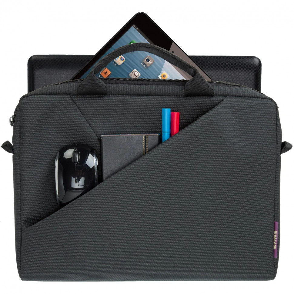 Сумка для ноутбука 13.3, RivaCase Tivoli, серая, 8720 Grey