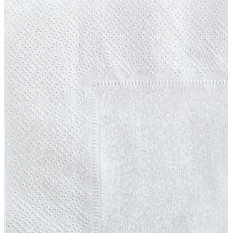 Салфетки бумажные Luscan 2сл 33х33см белые 200шт/уп