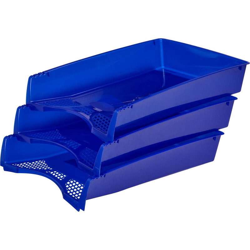 Лоток горизонтальный Attache Economy Офис Класс синий