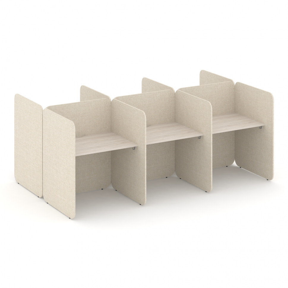 Call center Комплект №8 KC.K-008 Денвер Светлый/Romeo 02 2412*1800*1200