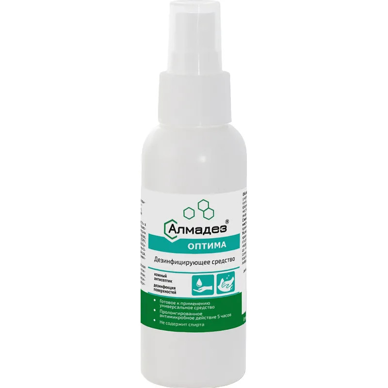 Антисептик кожный Алмадез-Оптима, на водной основе, 100 мл (спрей)