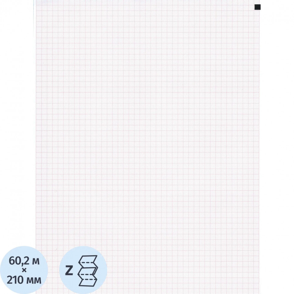 Лента тепл.регист. для ЭКГ SCHILLER AТ-2 210х280х215, 55 гр./м2, К210Z280АК