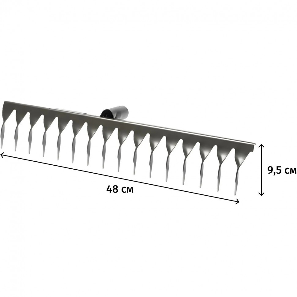 Грабли витые 16-ти зубые б/ч ГВ-16_111214
