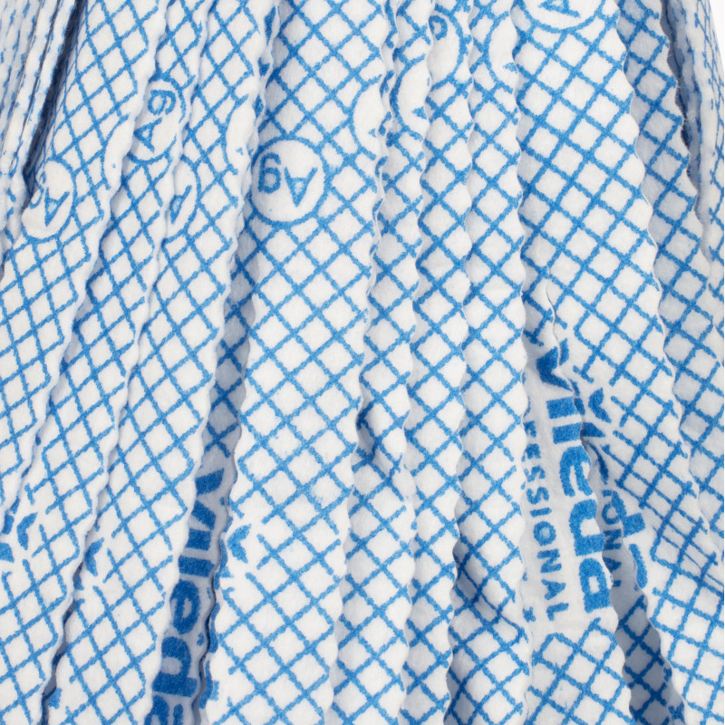 Насадка МОП Vileda Professional Супермоп антибак 33см 125гр бел/син 137908