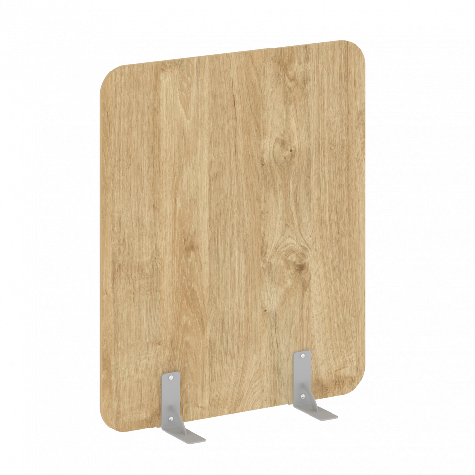 R-line Перегородки на металлических опорах на фетровых подпятниках DP.F-100-120 Тиквуд Светлый/Метал