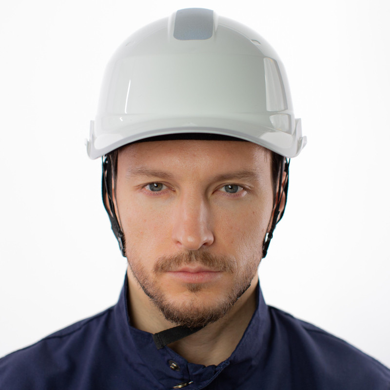 Каска DELTA PLUS BASEBALL DIAMOND V UP белая (артикул произв DIAM5UPBCFLBS)