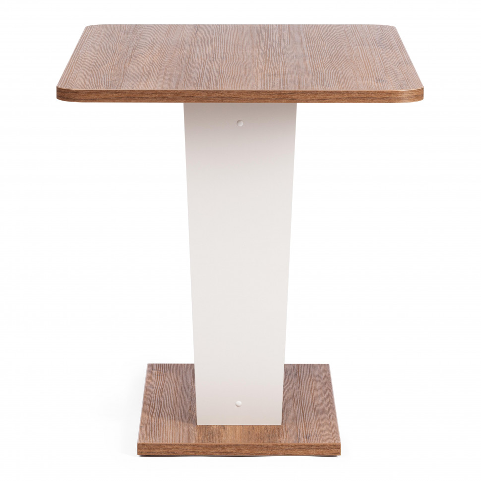 Стол обеденный TIBI нераздвижной ЛДСП, 68,6 х 110 х 75 см, Дуб Канзас/Пепел