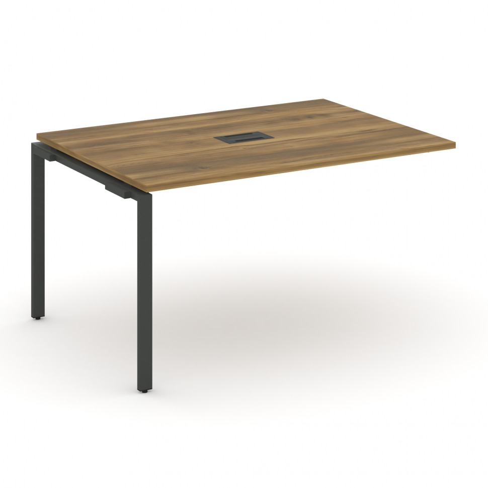 Concept Проходной наборный элемент переговорного стола CN.NPRG-012 Сандал Янтарный/Металл Антрацит 1