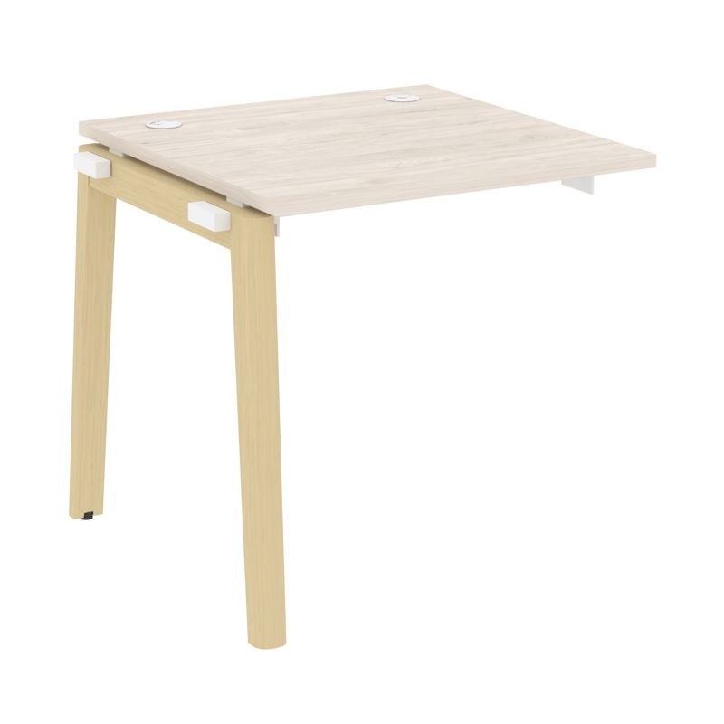 Onix Wood Наборный эл. раб. станции OW.1.NRS-0.8 Денвер Светлый/Дуб Светлый/Металл Белый 780*800*750