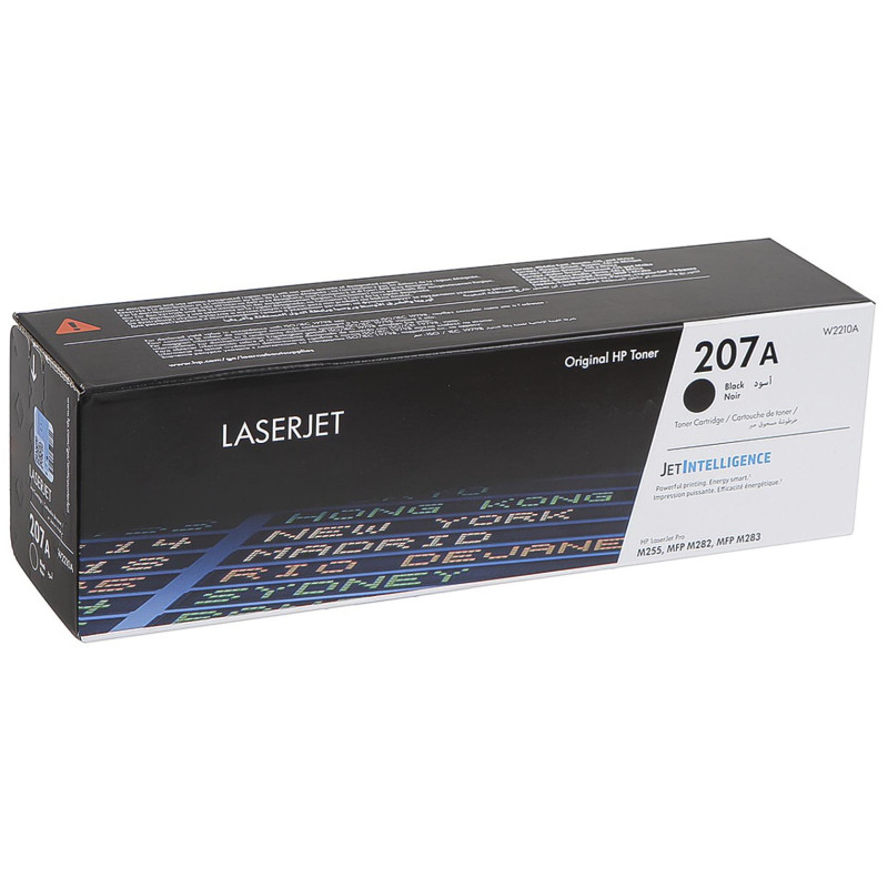 Картридж лазерный HP 207A W2210A чер. для LaserJet Pro M255/MFP M282/M283