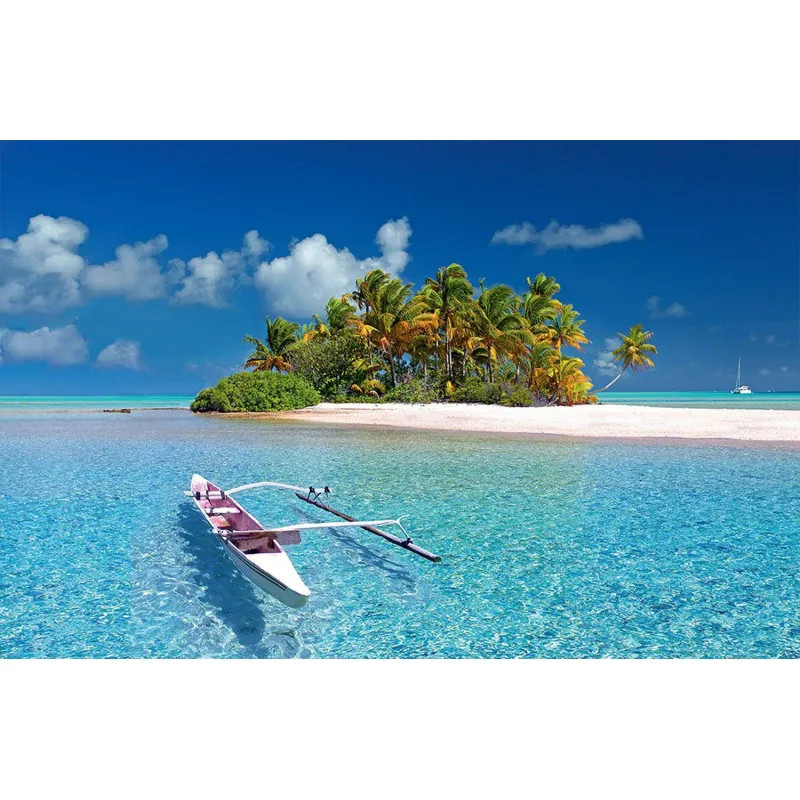 Календарь настенный 3-х блочный 2026 Attache, Пляж, 305х780, 80г