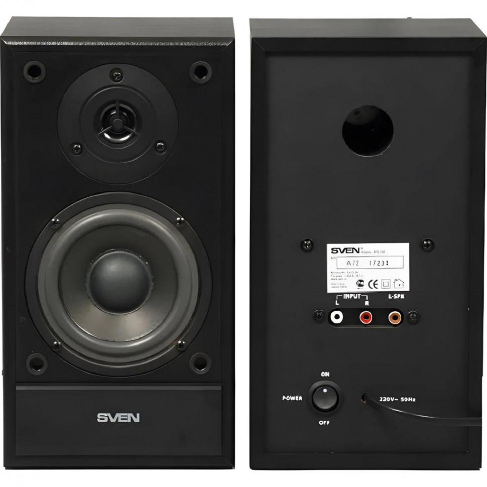 Акустическая система SVEN SPS-702 40 Вт чёрный