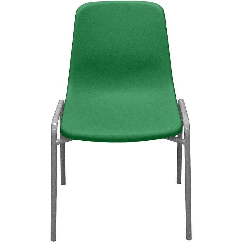 Стул GL_Комус Мебель Стрит RAL 9006, (пластик зеленый)