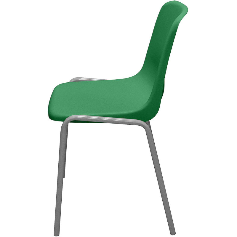 Стул GL_Комус Мебель Стрит RAL 9006, (пластик зеленый)