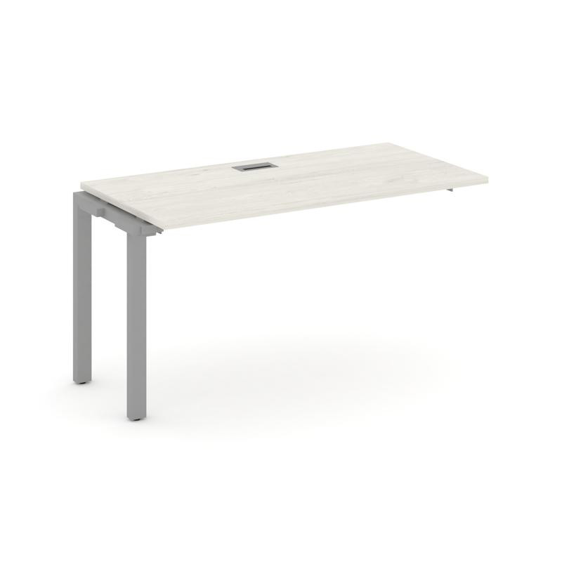 Style Project Проходной наб. элем. SN-59P.ONRS-022 Дуб Наварра/Металл Серый/Серебро Заглушка 1180*80