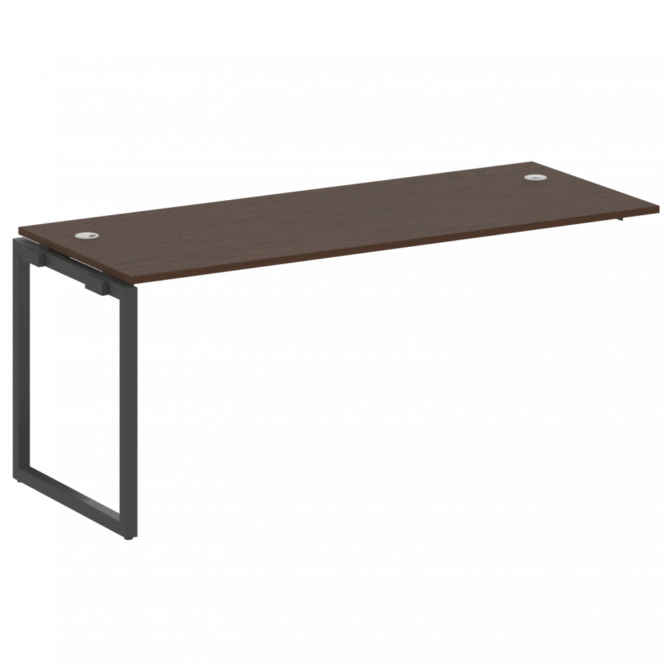 Metal System Quattro Проходной элемент рабочей станции на О-образном м/к 40БО.ПРС-СП-1.5 Венге Цаво/ Metal System Quattro Проходной элемент рабочей станции на О-образном м/к 40БО.ПРС-СП-1.5 Венге Цаво/