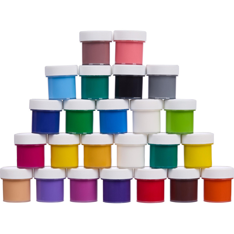 Гуашь Комус Класс ColorPics набор 24 цвета, 10 мл