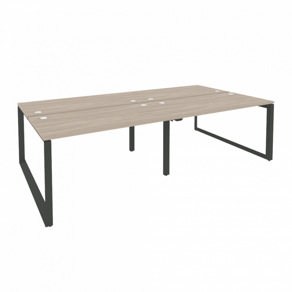 Onix Рабочая станция на О-образном м/к O.MO-D.RS-4.3.7 Дуб Аттик/Металл Антрацит 2760*1475*750 Onix Рабочая станция на О-образном м/к O.MO-D.RS-4.3.7 Дуб Аттик/Металл Антрацит 2760*1475*750