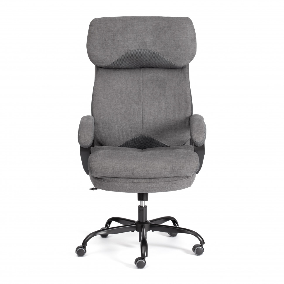 Кресло Duke metal BL ткань, серый, KUB 05/TW-12, 58х45х126 см