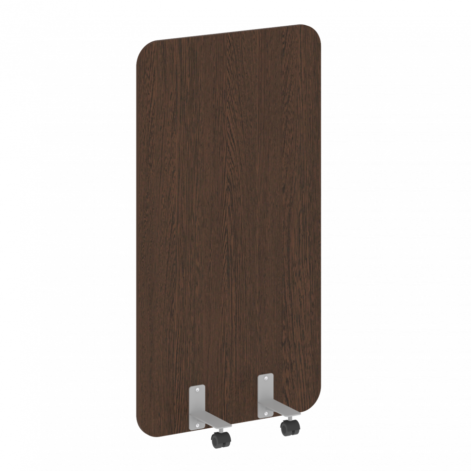 R-line Перегородка на металлических опорах, на роликах DP.R-80-150 Венге Цаво/Металл Серый 800*18*15 R-line Перегородка на металлических опорах, на роликах DP.R-80-150 Венге Цаво/Металл Серый 800*18*15