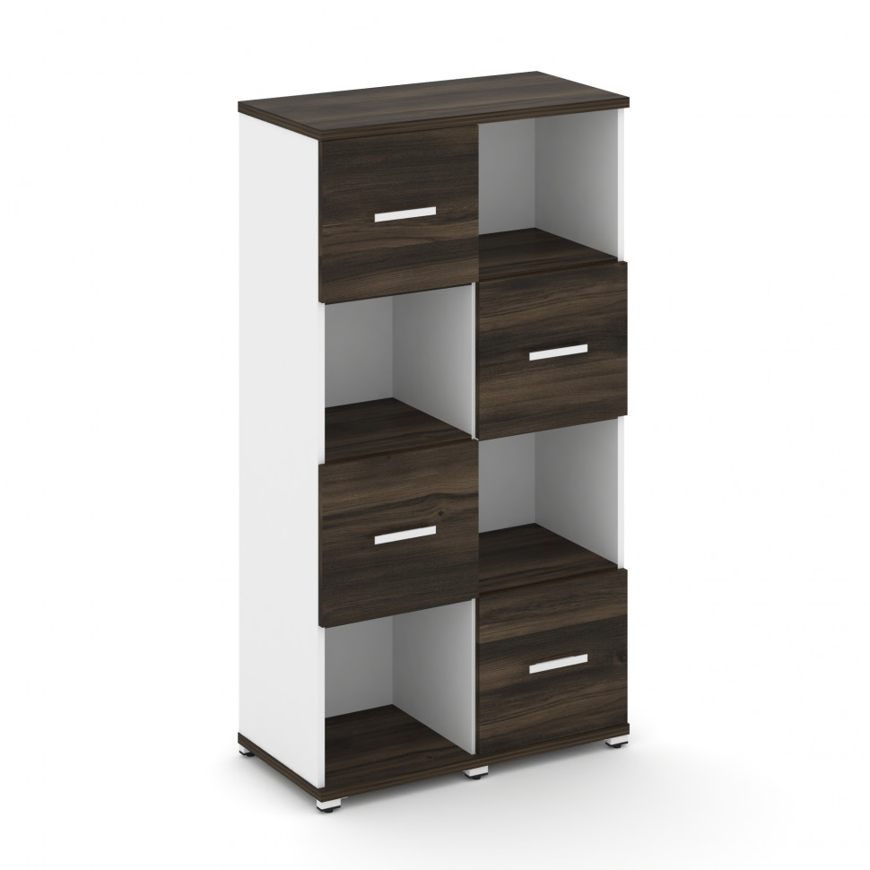 Concept Набор №421.U CN.STUN-421 W Дуб Мали/Белый Бриллиант/Металл Белый 836*420*1554