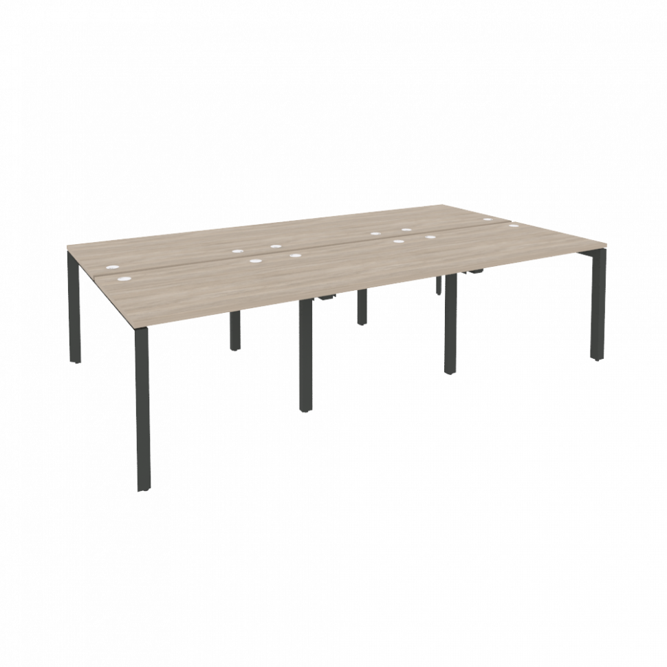 Onix Рабочая станция на П-образном м/к O.MP-D.RS-6.1.8 Дуб Аттик/Металл Антрацит 2940*1635*750 Onix Рабочая станция на П-образном м/к O.MP-D.RS-6.1.8 Дуб Аттик/Металл Антрацит 2940*1635*750