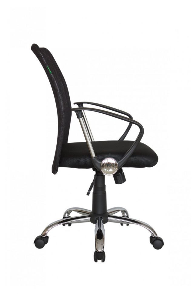 Кресло Smart m RCH 8075 Чёрная ткань/Чёрная сетка (DW-01)