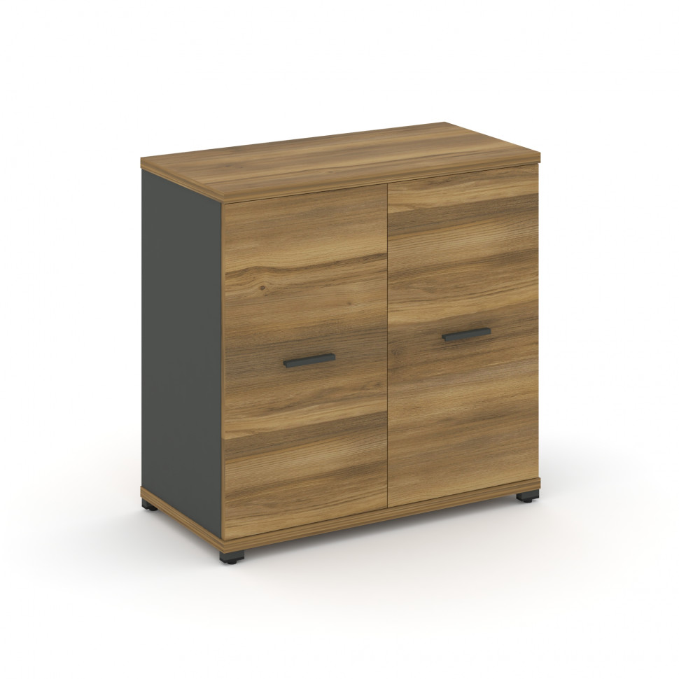 Concept Шкаф 1 широкая секция, 2 ниши CN.STS.E-213 A Сандал Янтарный/Антрацит/Металл Антрацит 836*42