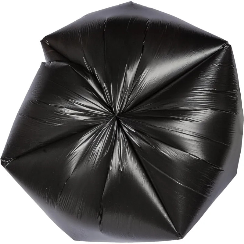 Мешки для мусора ПНД 60л  30шт/рул черные 58х68см Элементари ЕЛР60-30/35