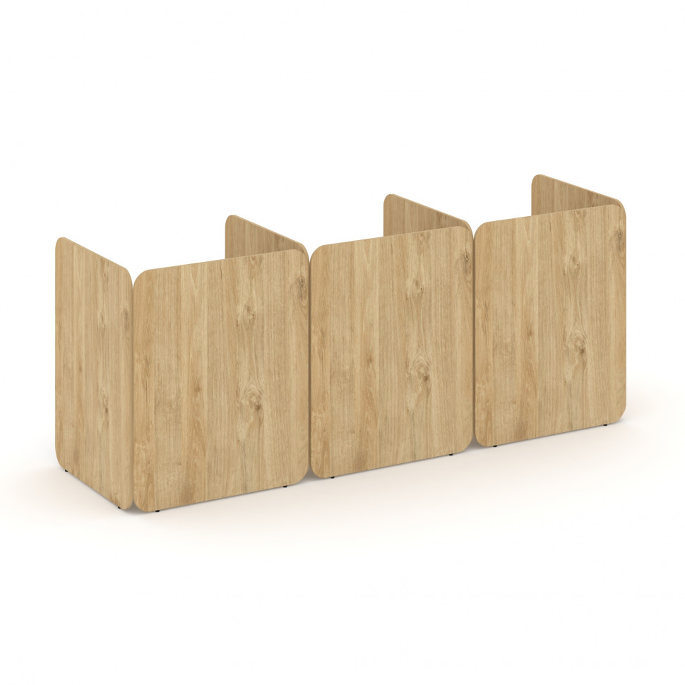 Bell Комплект №3 KCB.K-003 Дуб Мали/Тиквуд Светлый 2412*909*1200