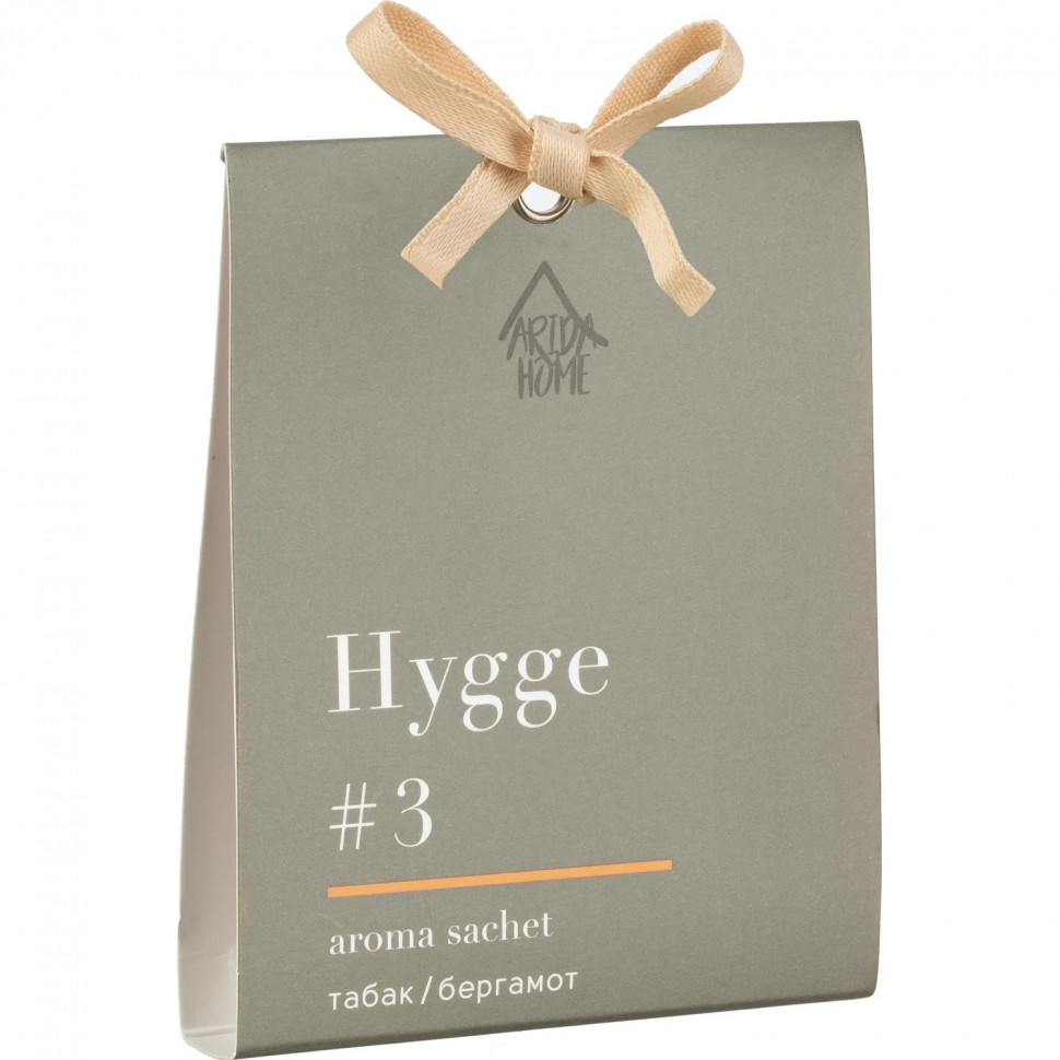 Аромасаше Hygge #3 Табак и Бергамот