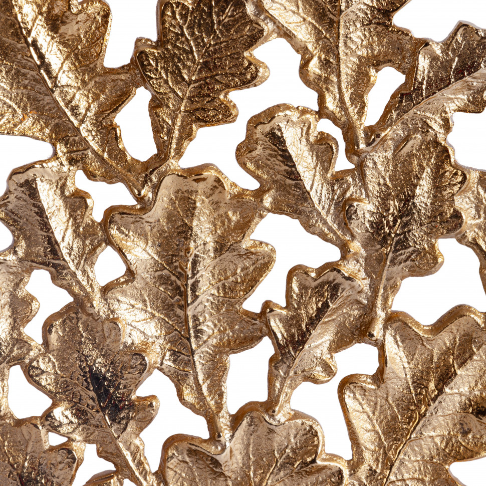 Декор Secret De Maison LEAF7 ( mod. 9816 ) алюминиевый сплав, 26x18,5x48,5 см, латунь, золото/brass, gold