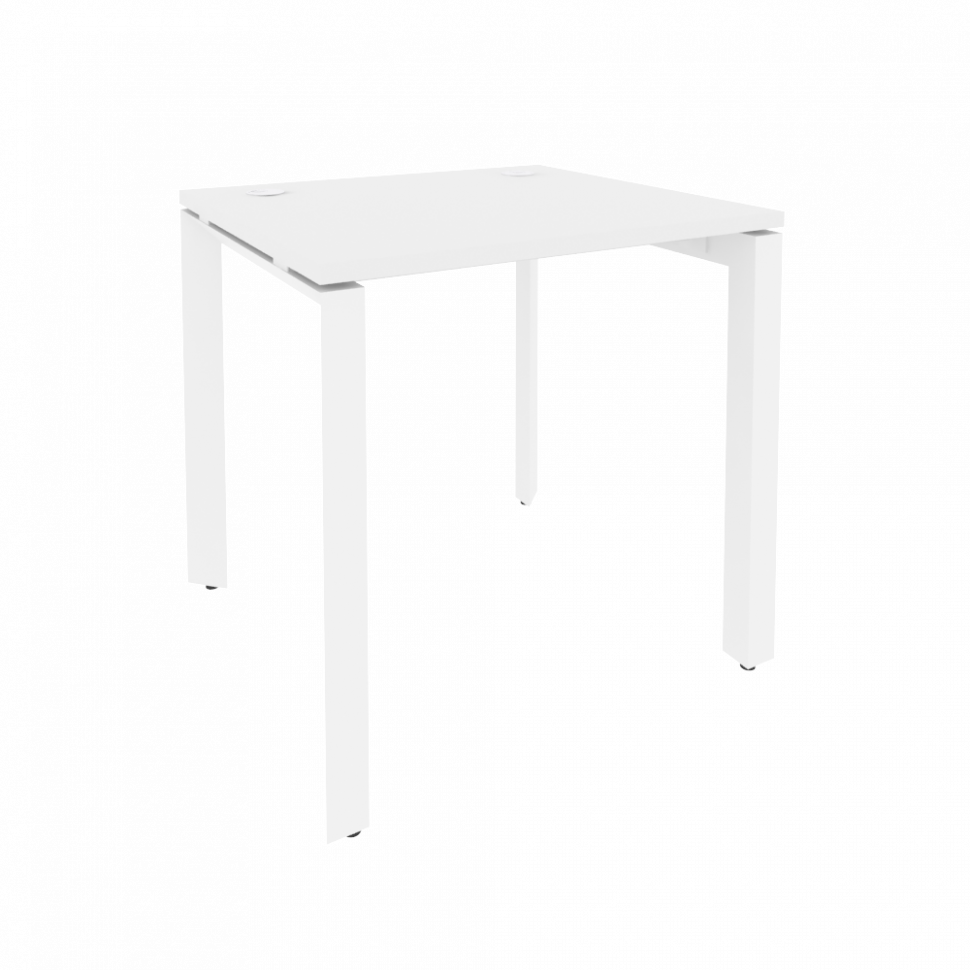 Onix Стол рабочий на П-образном м/к O.MP-SP-0.7 Белый Бриллиант/Металл Белый 780*720*750