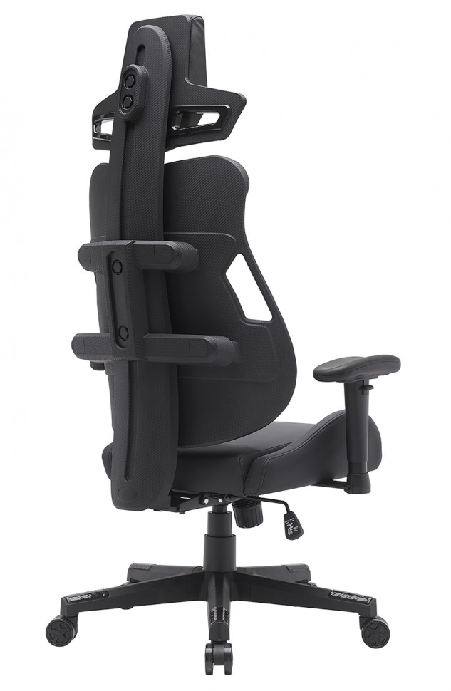 Геймерское кресло Everprof Serval (Сервал) Q Экокожа Черный