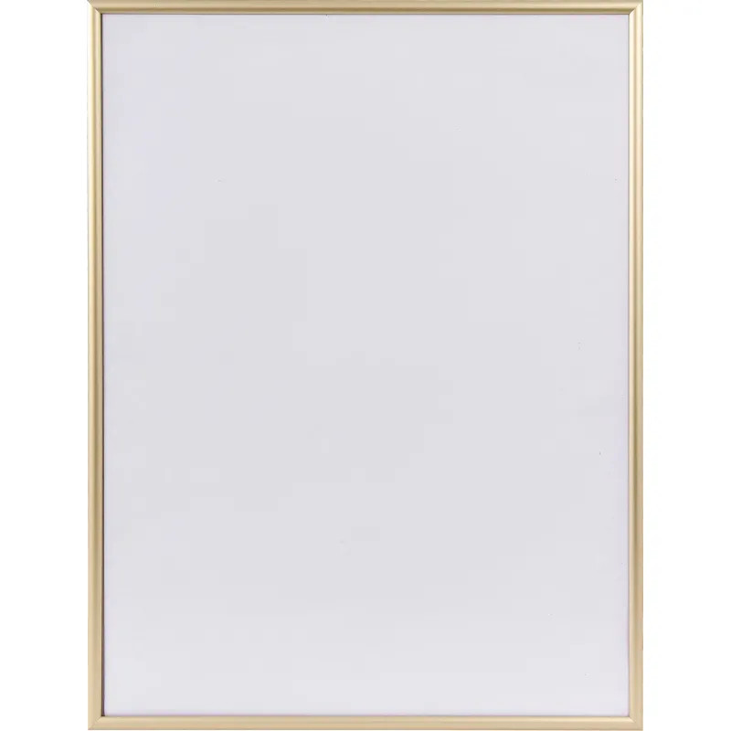 Рамка 300х400, золото, алюминевая.,  ПЭТ стекло, 2019_34_12_345