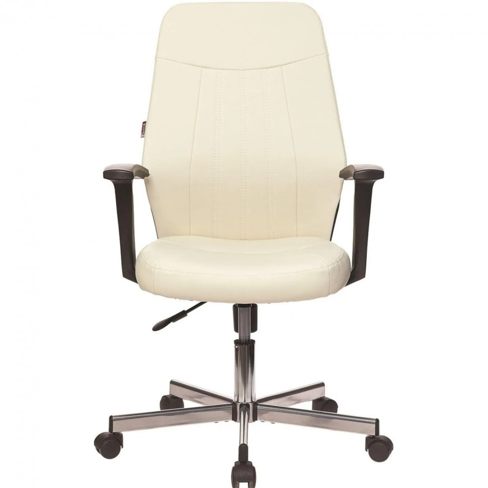 Кресло VB_EChair-224 DSL PPU к/з бежевый OR-10, хром