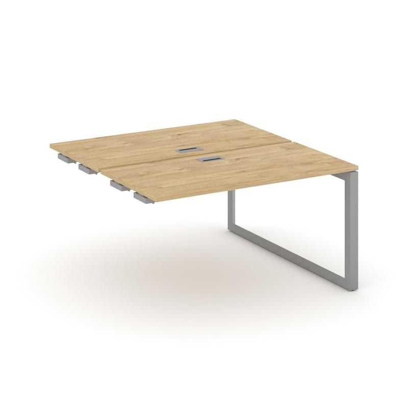 Style Project Стол-приставка к опор. элем. SN-59O.DPRS-014 Тиквуд Светлый/Металл Серый/Серебро Заглу