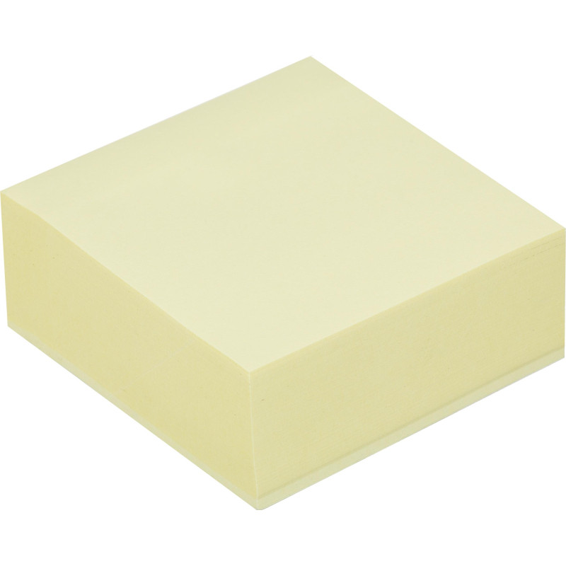 Стикеры Attache Simple куб 76х76, пастельно желтый 400 л