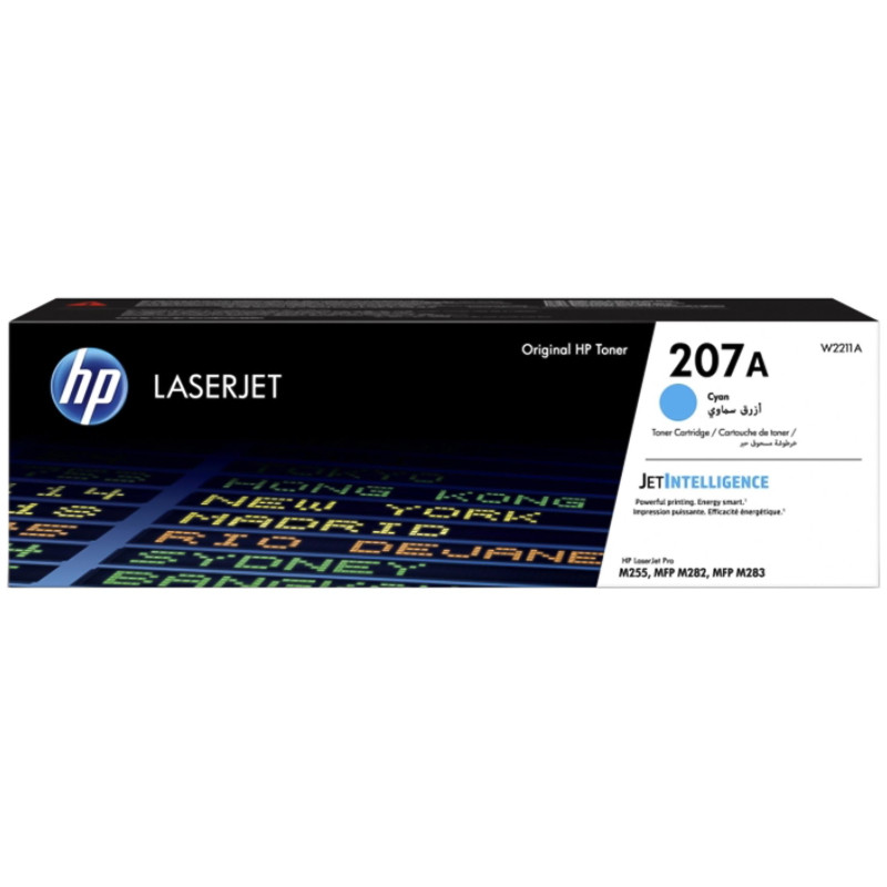 Картридж лазерный HP 207A W2211A гол. для LaserJet Pro M255/MFP M282/M283 Картридж лазерный HP 207A W2211A гол. для LaserJet Pro M255/MFP M282/M283