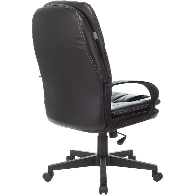 Кресло VB_Бюрократ CH-868LT черный эко.кожа крестов. пластик