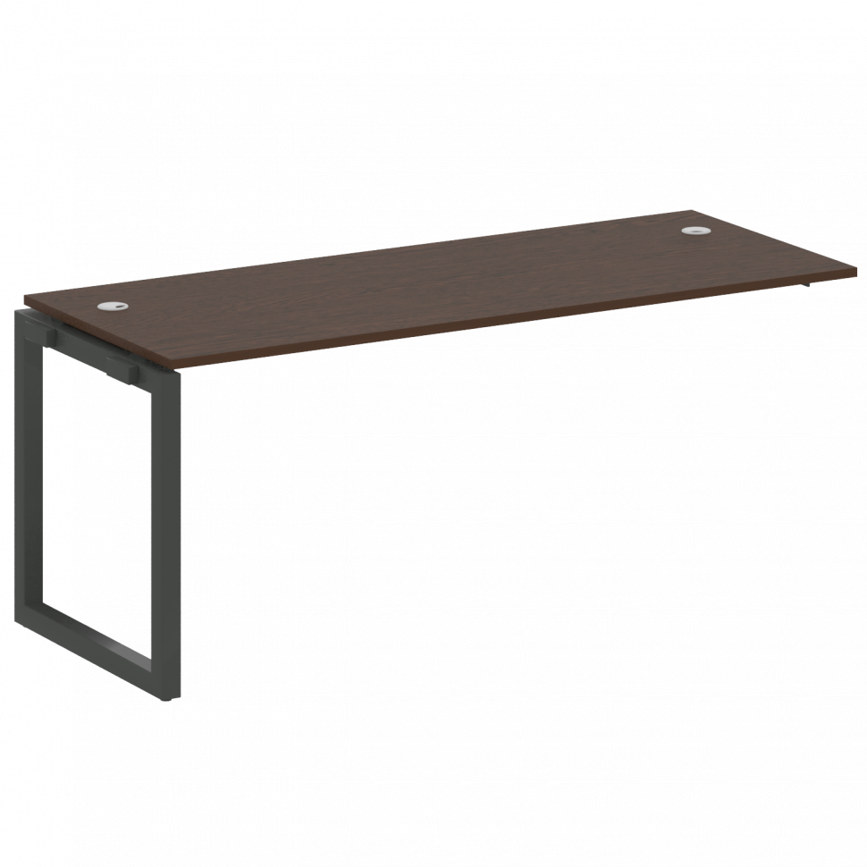 Metal System Quattro Проходной элемент рабочей станции на О-образном м/к 50БО.ПРС-СП-1.5 Венге Цаво/ Metal System Quattro Проходной элемент рабочей станции на О-образном м/к 50БО.ПРС-СП-1.5 Венге Цаво/