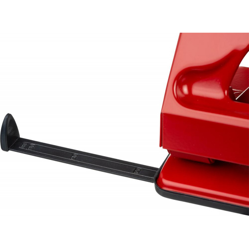 Дырокол SAX 506 до 40л., металл, с лин., красный, Австрия-Венгрия