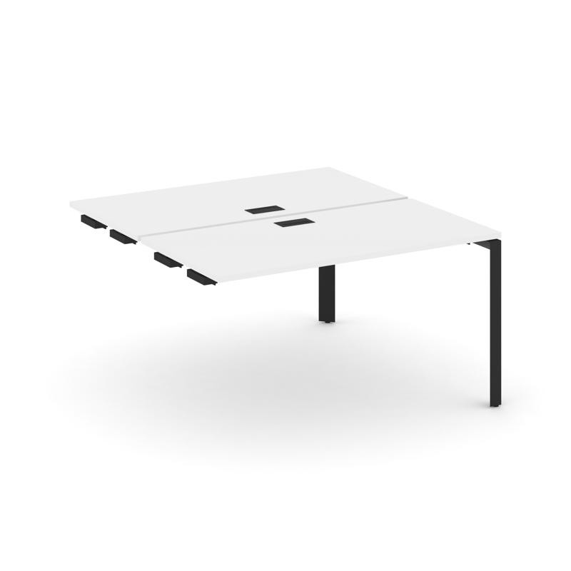 Style Project Стол-приставка к опор. элем. SN-59P.DPRS-003 Белый/Металл Черный/Черный Заглушка 1380*