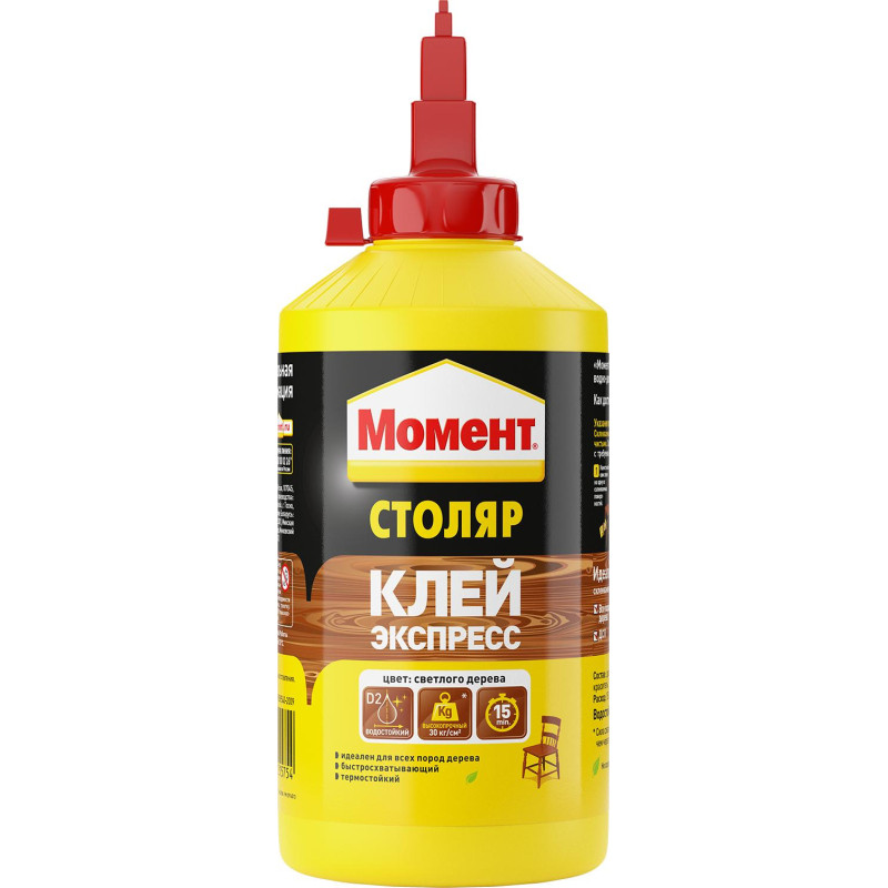 Клей для дерева  Момент Столяр Клей-Экспресс , 750 г (422984)
