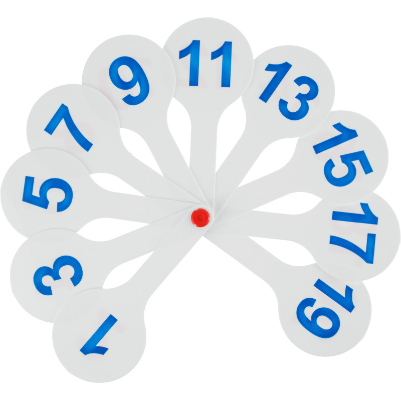 Веер-касса цифры от 1 до 20 ВК05 Веер-касса цифры от 1 до 20 ВК05