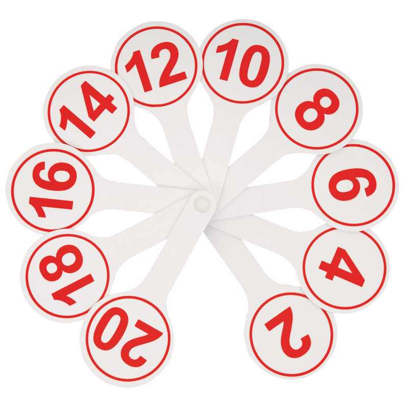 Веер-касса цифры от 1 до 20 ВК05 Веер-касса цифры от 1 до 20 ВК05