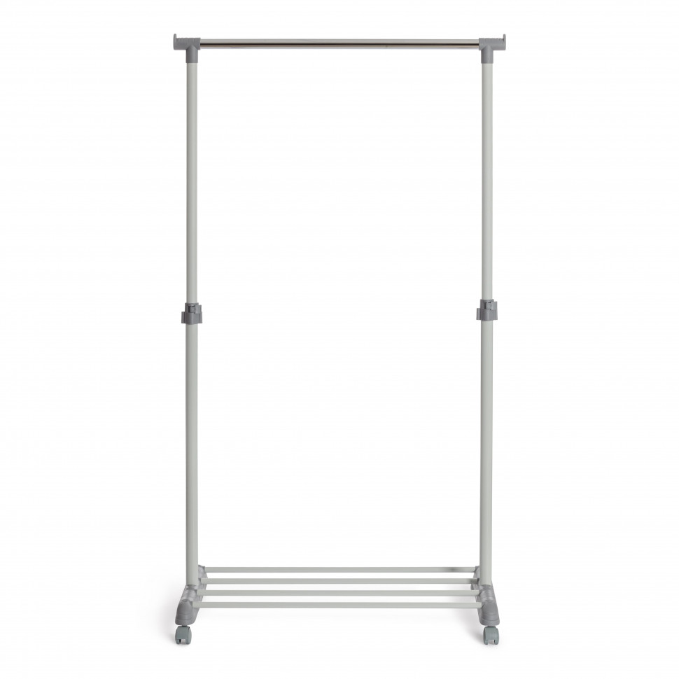 Вешалка ODENT металл, пластик, 86*44*166 см, темно-серый/светло-серый/хром