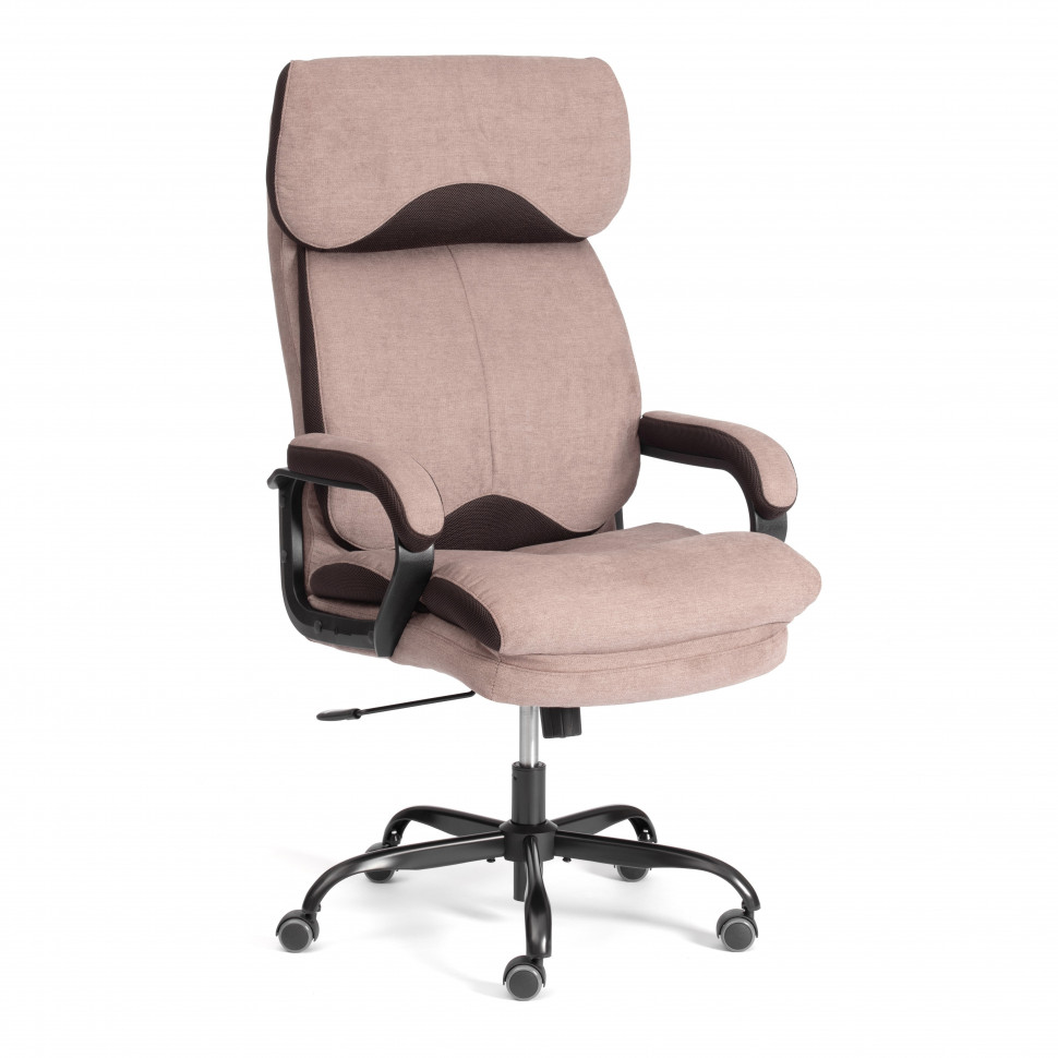 Кресло Duke metal BL ткань, светло-коричневый, KUB 03/TW-24, 58х45х126 см